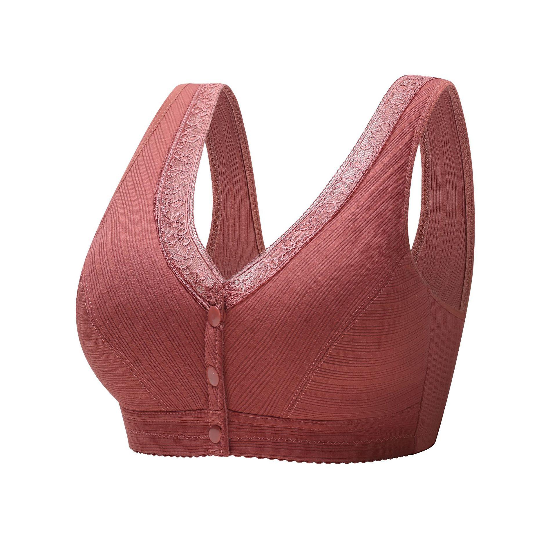 Женский хлопковый комфортный бюстгальтер, бюстгальтер с эффектом пуш-ап, передняя пуговица, нижнее белье больших размеров 46/105 красный
Женский хлопковый комфортный бюстгальтер, бюстгальтер с эффектом пуш-ап, передняя пуговица, нижнее белье больших размеров 46/105 красный