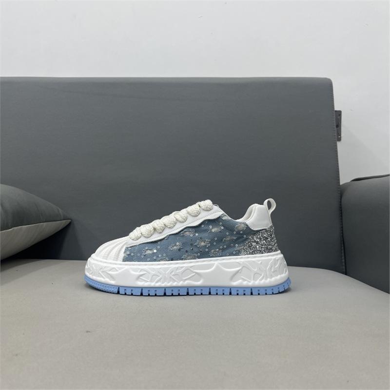 Summer new lace-up mesh bright diamond comfortable shell head tide leisure bm 38 синий
Summer new lace-up mesh bright diamond comfortable shell head tide leisure bm 38 синий