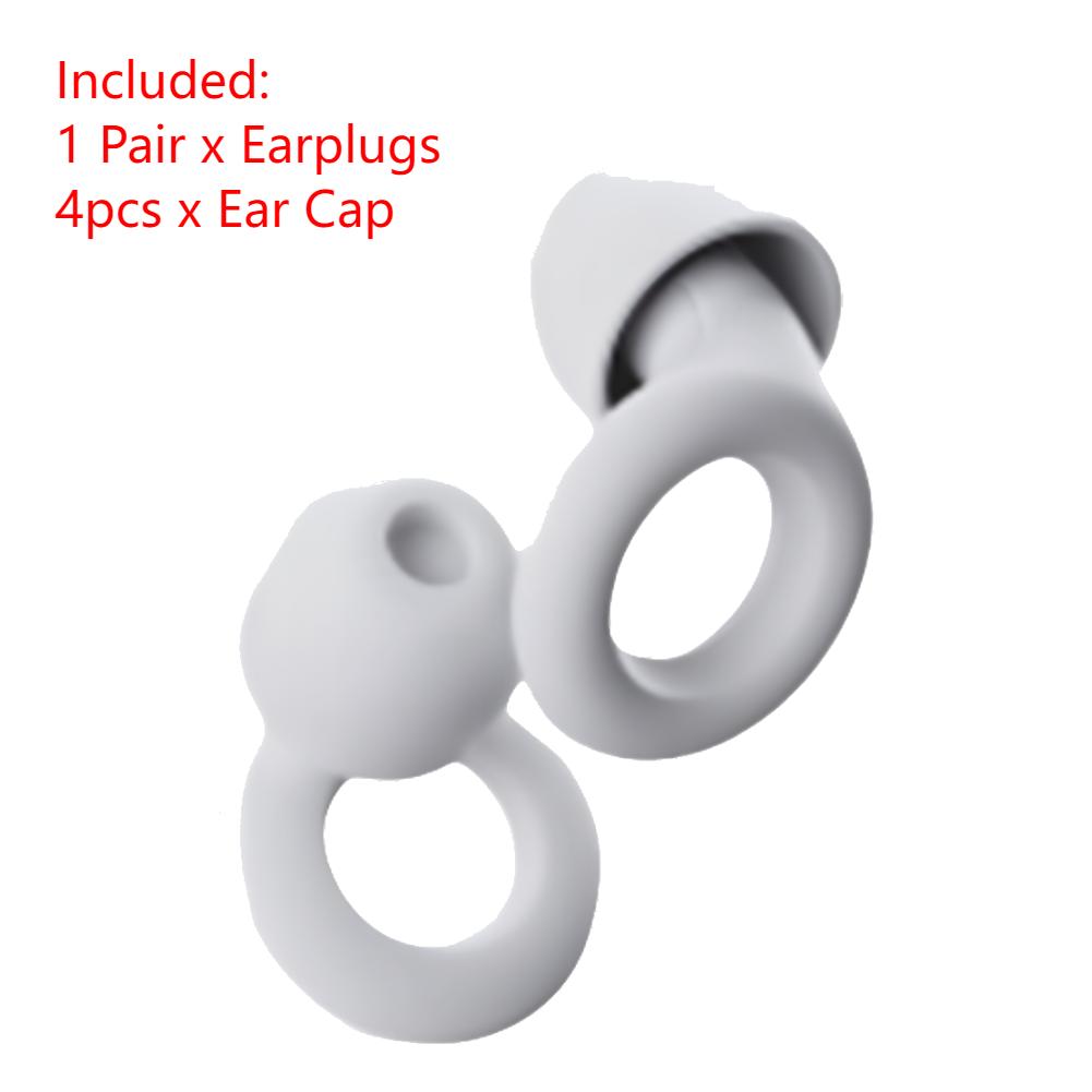 1 Pair Ear Plugs For Sleeping Dormir Noise Reduction Swimming Ear Plugs Waterproof Reusable Ear Protection Earplugs For Travel білий
1 Pair Ear Plugs For Sleeping Dormir Noise Reduction Swimming Ear Plugs Waterproof Reusable Ear Protection Earplugs For Travel білий