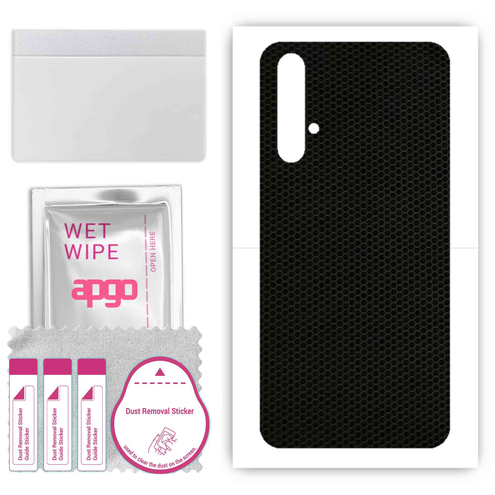apgo Protective Skin Sticker for the back compatible with Honor 20, Wrap Film, Foil, Vinyl - Pattern Matrix
apgo Protective Skin Sticker for the back compatible with Honor 20, Wrap Film, Foil, Vinyl - Pattern Matrix