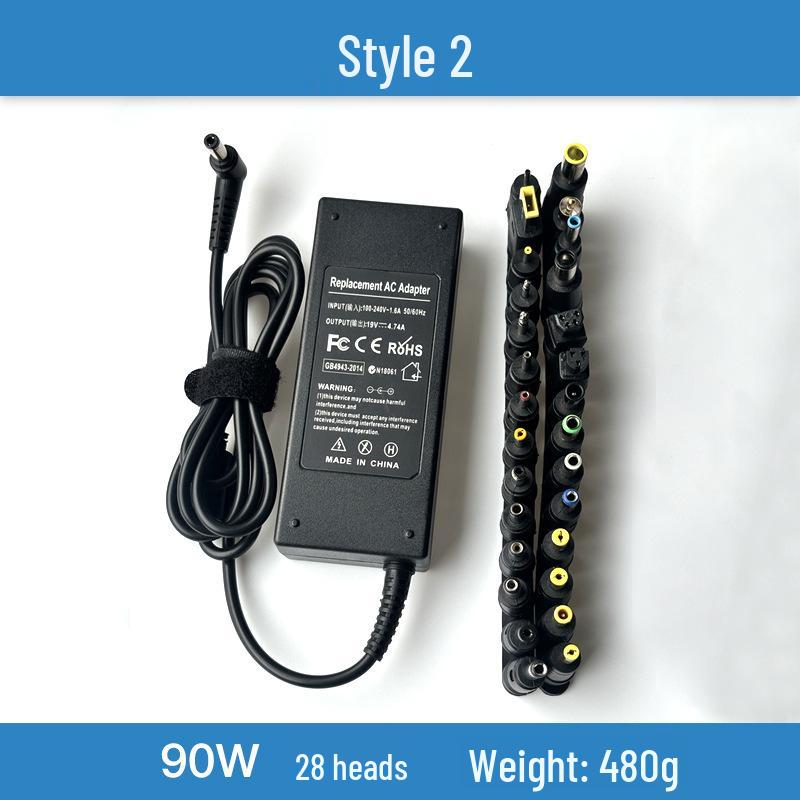 Многофункциональное зарядное устройство для ноутбука 90 Вт: Универсальный адаптер 19В 4.74А и 3.42А EU Plug
Многофункциональное зарядное устройство для ноутбука 90 Вт: Универсальный адаптер 19В 4.74А и 3.42А EU Plug