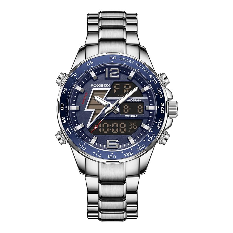 LIGE Luxury Man Watch Fashion Luminous Calendar Mens Watch Waterproof LED Dual Display Stainless Steel Quartz Watches for Men
LIGE Luxury Man Watch Fashion Luminous Calendar Mens Watch Waterproof LED Dual Display Stainless Steel Quartz Watches for Men