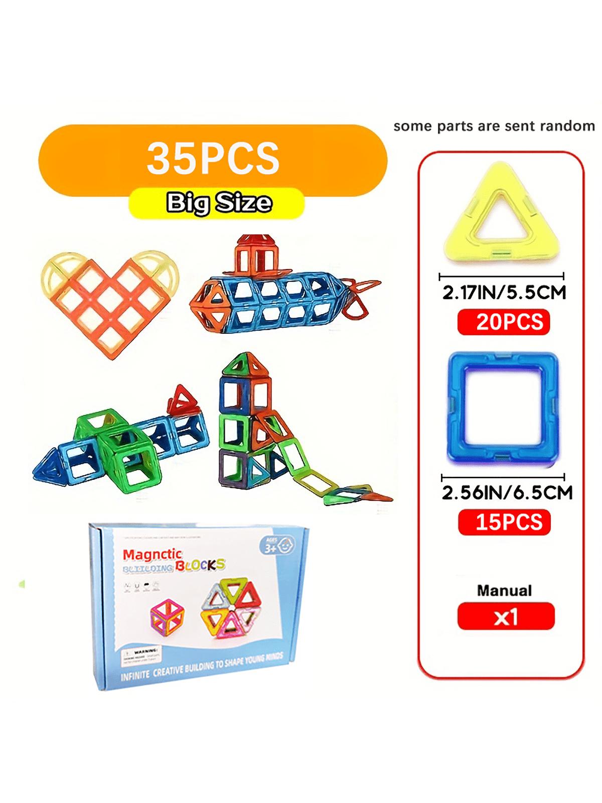 Magnetic Block Large-Sized Children s Toy, DIY Designer Building Gift Box Set (Color Random) - Suitable for Holiday Gift Giving
Magnetic Block Large-Sized Children s Toy, DIY Designer Building Gift Box Set (Color Random) - Suitable for Holiday Gift Giving
