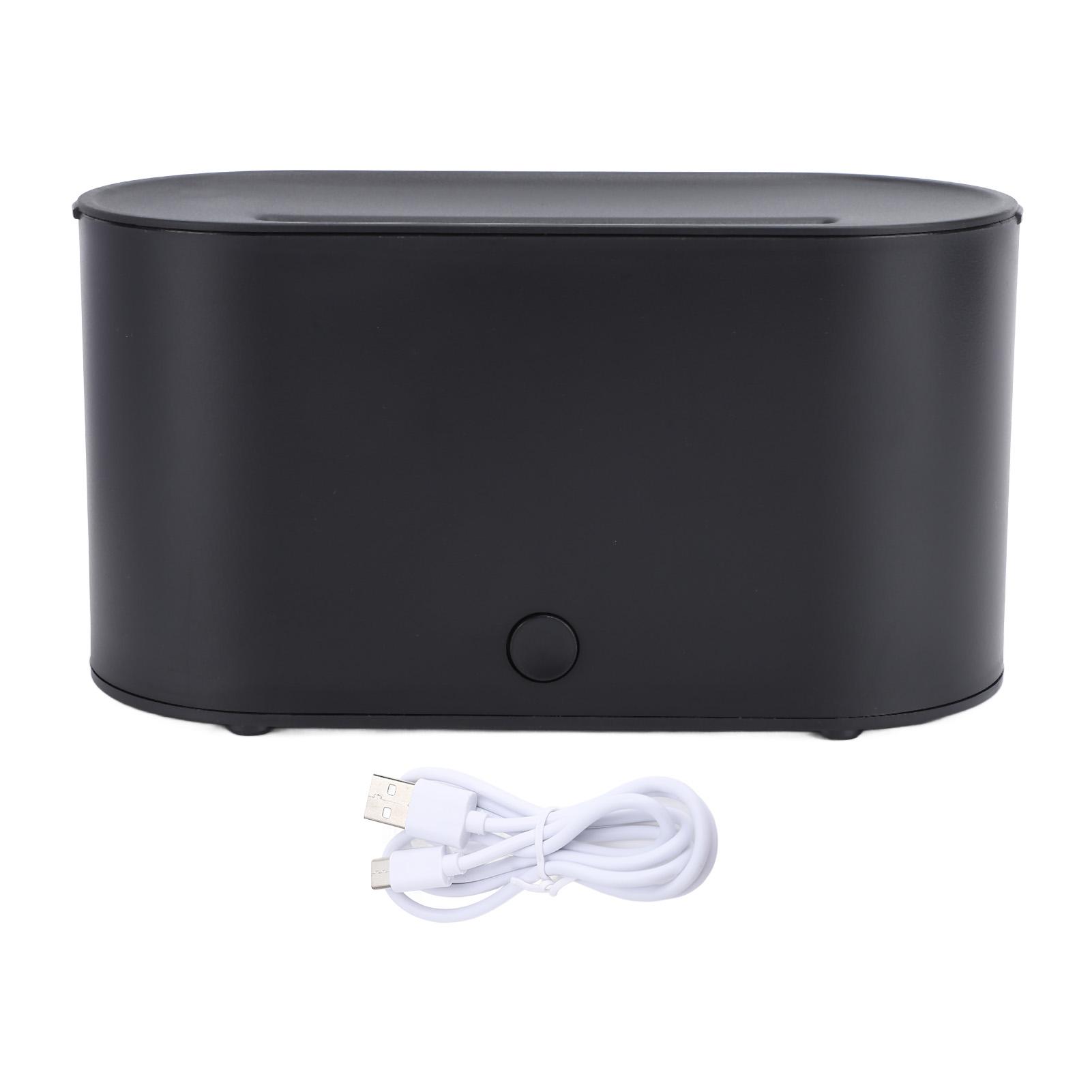 Красочный пламенный аромадиффузор-увлажнитель 7 цветов пламени Тихий диффузор для эфирных масел для чёрный
Красочный пламенный аромадиффузор-увлажнитель 7 цветов пламени Тихий диффузор для эфирных масел для чёрный