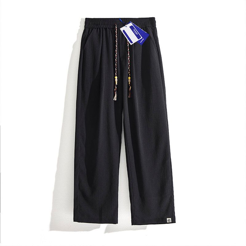 Wassup Ice Silk Linen Men s Wide-Leg Pants 2025 Summer Lightweight Loose Straight Trendy Sports Casual Trousers Black 4XL
Wassup Ice Silk Linen Men s Wide-Leg Pants 2025 Summer Lightweight Loose Straight Trendy Sports Casual Trousers Black 4XL