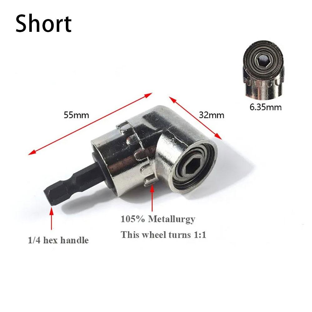 1Pcs Angle Extension Screwdriver Socket Holder Adaptor Screw Driver Tool New Right Angle Drill Bit Short
1Pcs Angle Extension Screwdriver Socket Holder Adaptor Screw Driver Tool New Right Angle Drill Bit Short