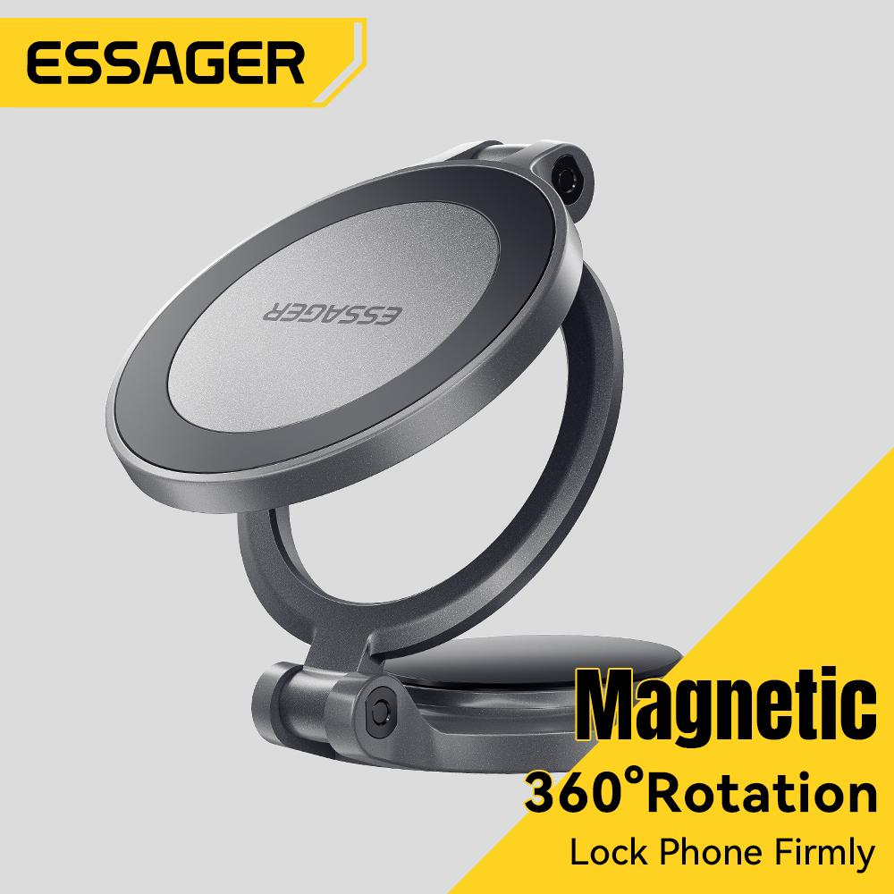 Essager Mini Magnetic Phone Holder - Strong MagSafe Dashboard Mount, Universal Sticky Desktop Wall Stand for iPhone 17 16 15 14 Pro Max & All Phones сірий
Essager Mini Magnetic Phone Holder - Strong MagSafe Dashboard Mount, Universal Sticky Desktop Wall Stand for iPhone 17 16 15 14 Pro Max & All Phones сірий