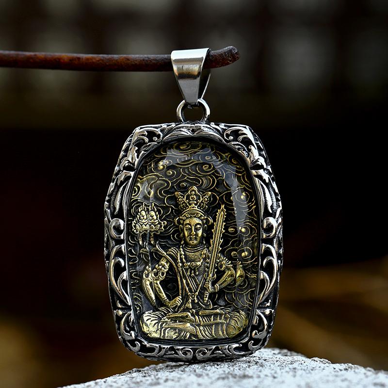 BEIER 2022 New Fashion 316L Stainless Steel Buddha Guanyin Pendant Necklace Buddhistic Jewelry For Men Gift
BEIER 2022 New Fashion 316L Stainless Steel Buddha Guanyin Pendant Necklace Buddhistic Jewelry For Men Gift
