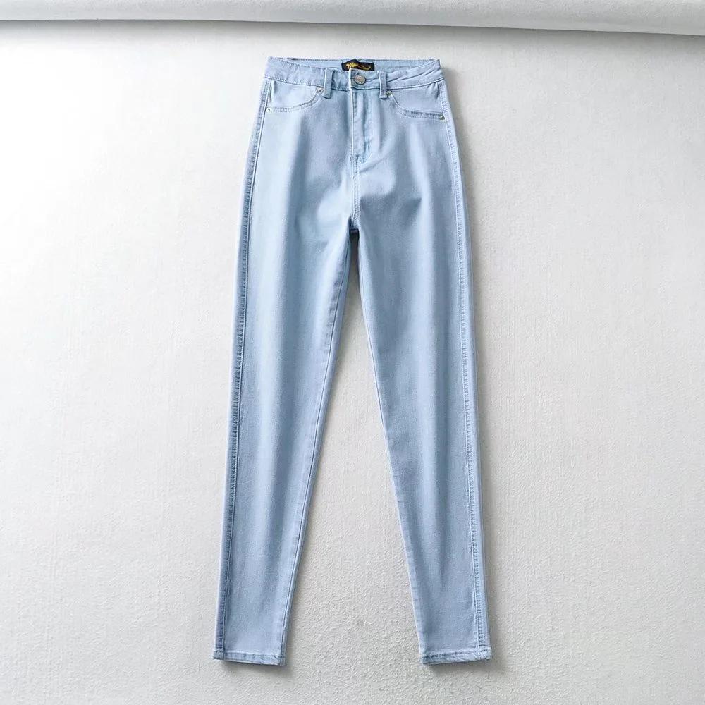 Women s High-Waisted Skinny Stretch Jeans - Slim Fit, Butt-Lifting, Pencil Style for Spring & Summer XL светло-синий
Women s High-Waisted Skinny Stretch Jeans - Slim Fit, Butt-Lifting, Pencil Style for Spring & Summer XL светло-синий