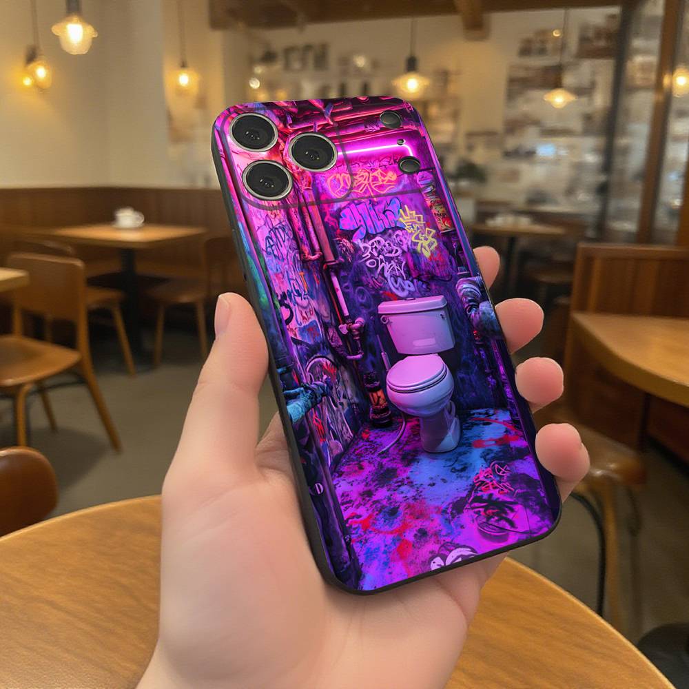 Graffiti Phone Case For iPhone 17,16,15,14,13,12,11,Pro,XS,Max,XR,Plus,E,SE4,Mini Black Soft Cover iPhone16promax
Graffiti Phone Case For iPhone 17,16,15,14,13,12,11,Pro,XS,Max,XR,Plus,E,SE4,Mini Black Soft Cover iPhone16promax