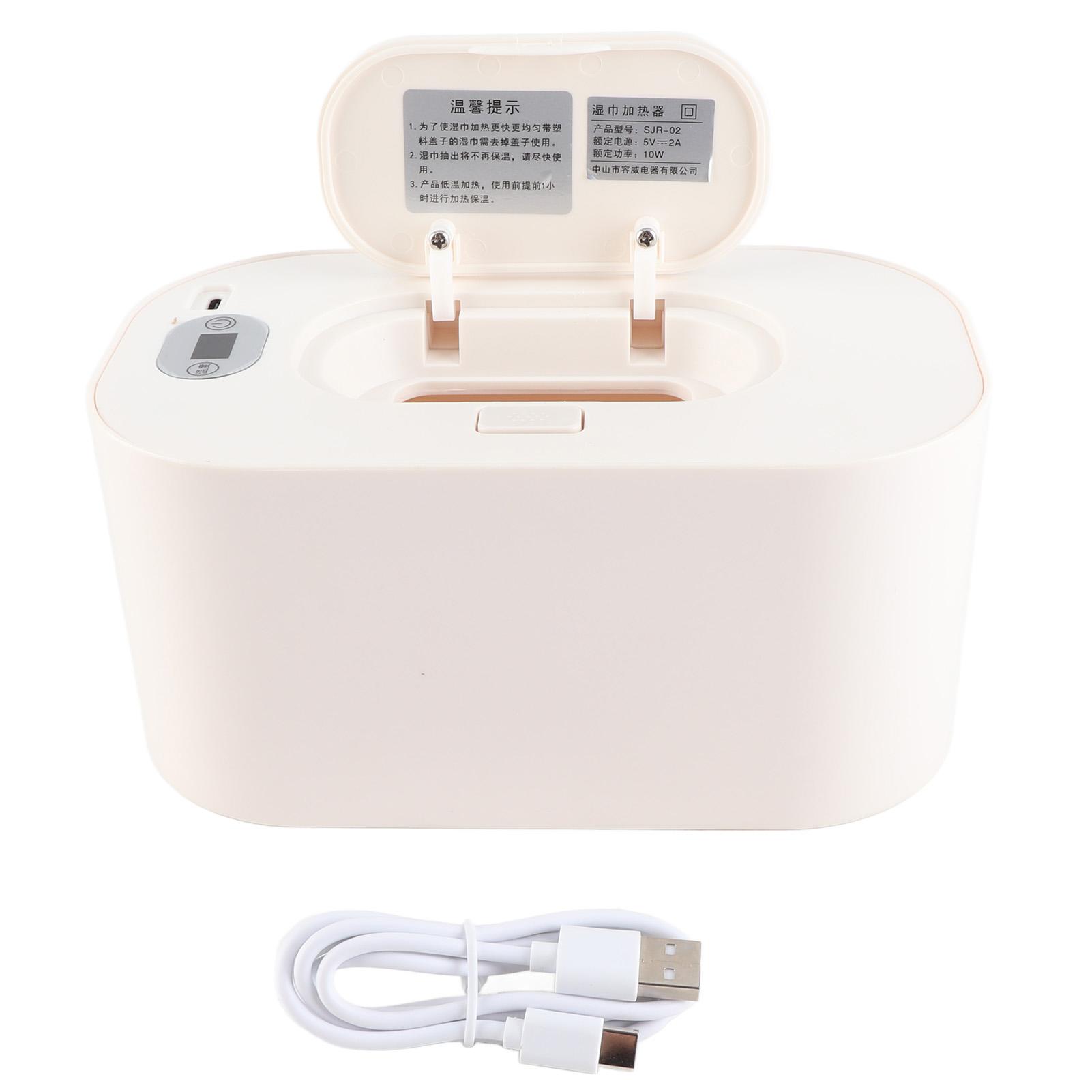 Baby Wipe Warmer Portable USB Temperature Control Versatile Baby Wet Wipe Warmer Dispenser for Home белый
Baby Wipe Warmer Portable USB Temperature Control Versatile Baby Wet Wipe Warmer Dispenser for Home белый