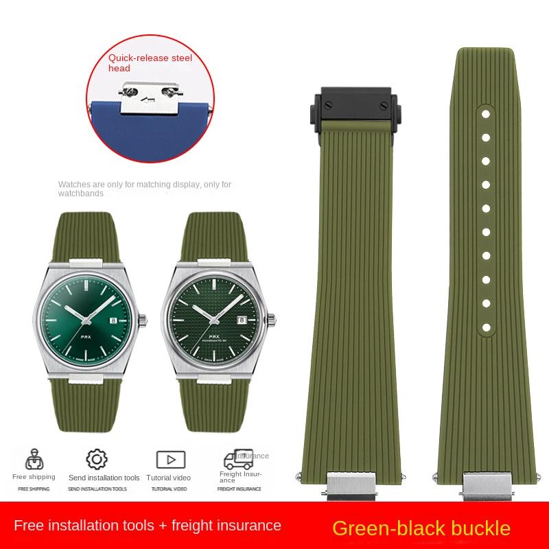 25x12mm For Tissot PRX T137.407 T137.410 Super player Fashion Rubber Watchband Quick release Silicone Watch Strap men s Bracelet 25x12mm
25x12mm For Tissot PRX T137.407 T137.410 Super player Fashion Rubber Watchband Quick release Silicone Watch Strap men s Bracelet 25x12mm