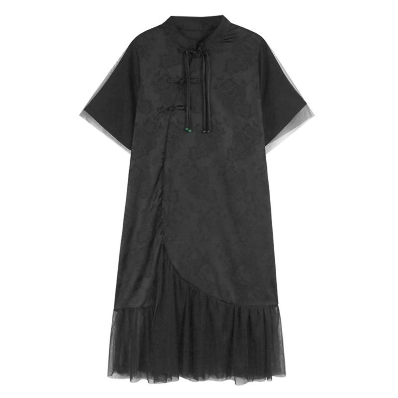 XITAO Mesh Patchwork Stand Collar Dress ZMY1203 One Size чёрный
XITAO Mesh Patchwork Stand Collar Dress ZMY1203 One Size чёрный