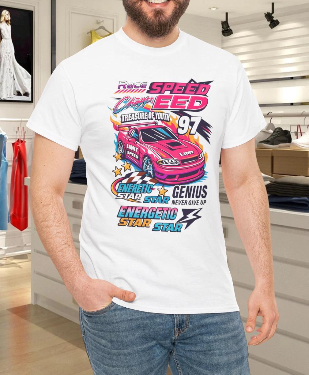 Race Speed Champ 97 Energetic Star Car T-Shirt 2XL
Race Speed Champ 97 Energetic Star Car T-Shirt 2XL