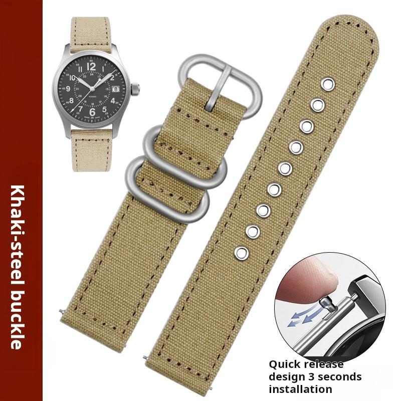 Quick release men watchband For Hamilton Khaki Field SEIKO Casio Canvas watch strap 20 22mm Army green gray blue nylon wristband 22mm
Quick release men watchband For Hamilton Khaki Field SEIKO Casio Canvas watch strap 20 22mm Army green gray blue nylon wristband 22mm