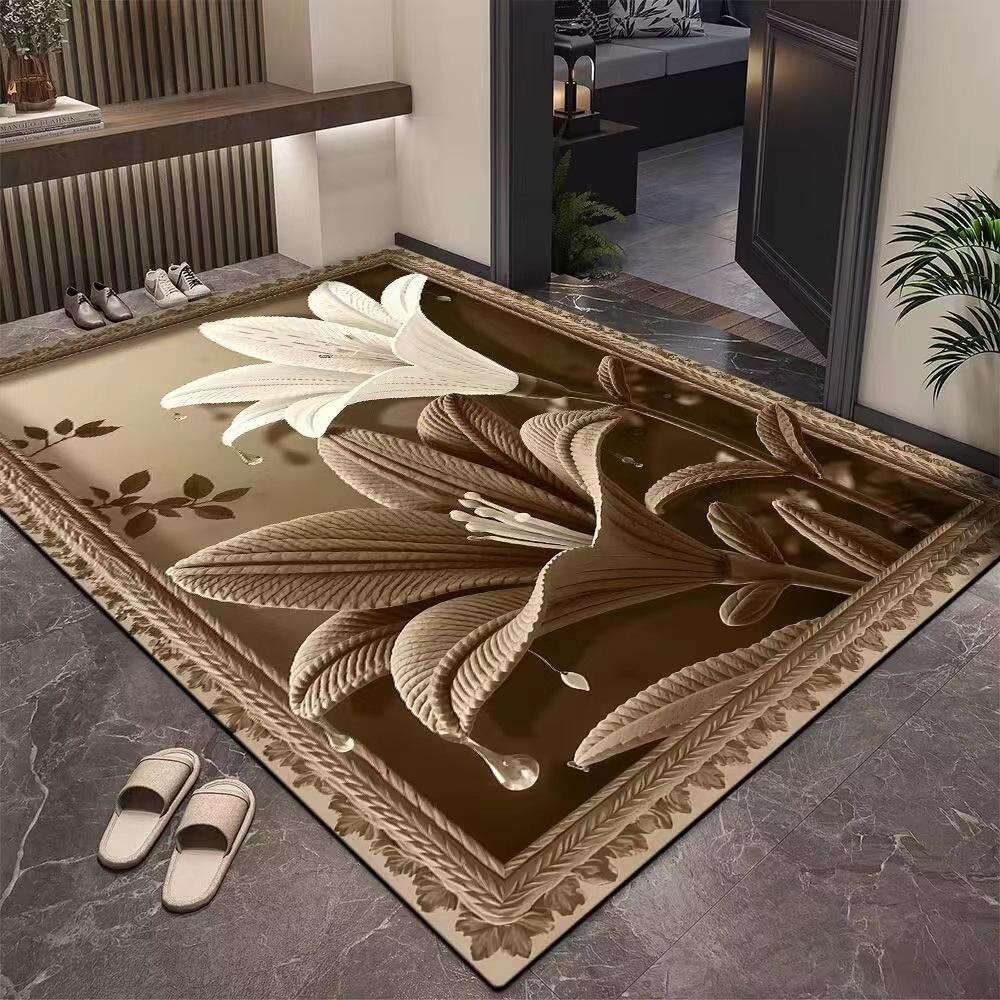 3D Цветочный коврик для пола Ванная комната Впитывающий коврик для ног Гостиная Диван Декоративный коврик Коврик для пола в спальне 50 * 80cm
3D Цветочный коврик для пола Ванная комната Впитывающий коврик для ног Гостиная Диван Декоративный коврик Коврик для пола в спальне 50 * 80cm