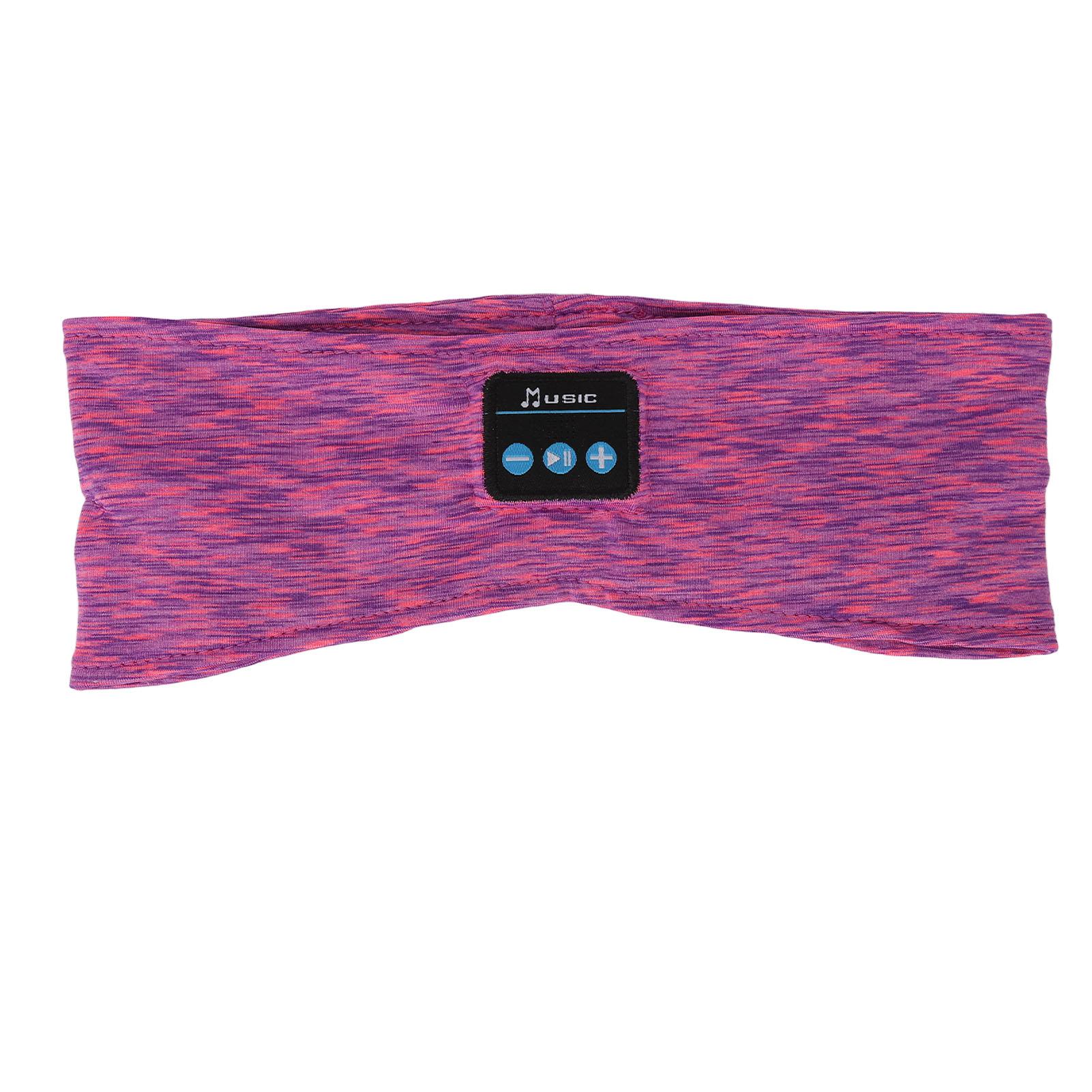 Wireless Sleep Headband Adjustable Musical Soft Sleeping Headphone for Running Yoga Purple
Wireless Sleep Headband Adjustable Musical Soft Sleeping Headphone for Running Yoga Purple