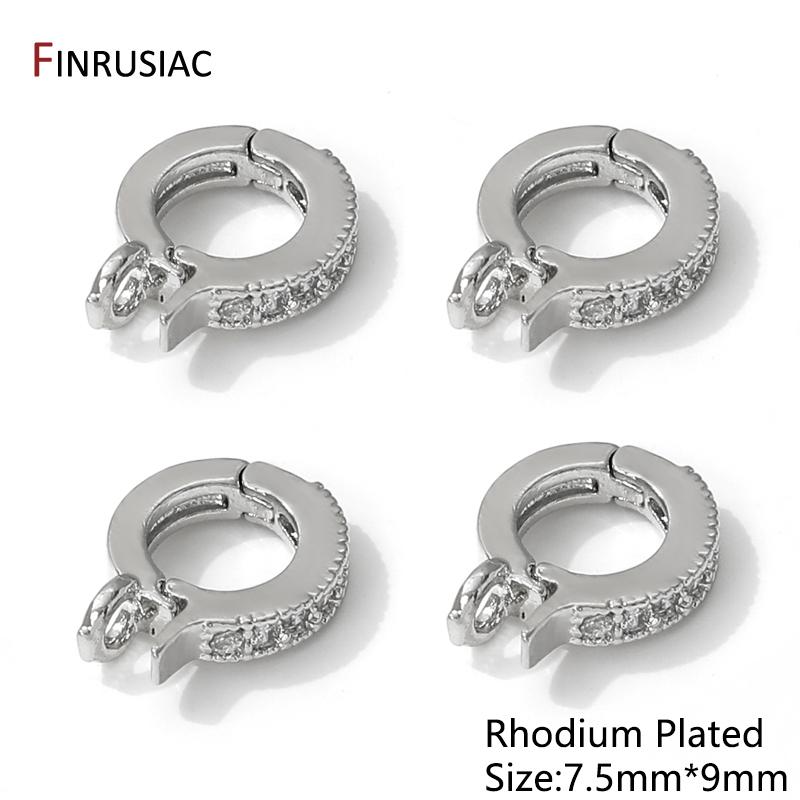 14/18K Gold Plated Brass Pendant Bail Clasps,Inlaid Zircon Pendant Bail Connector For DIY Bracelet Necklace Making Accessories 1 piece
14/18K Gold Plated Brass Pendant Bail Clasps,Inlaid Zircon Pendant Bail Connector For DIY Bracelet Necklace Making Accessories 1 piece