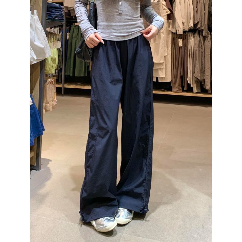 Work Pants for Women s Retro Versatile Wide-leg Pants for Summer New High-waist Drooping Loose Slim Casual Sports Pants XL
Work Pants for Women s Retro Versatile Wide-leg Pants for Summer New High-waist Drooping Loose Slim Casual Sports Pants XL