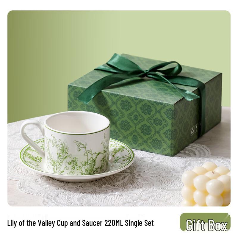 OLOEY Lily of the Valley Ceramic Travel Mug & Saucer Gift Set
OLOEY Lily of the Valley Ceramic Travel Mug & Saucer Gift Set