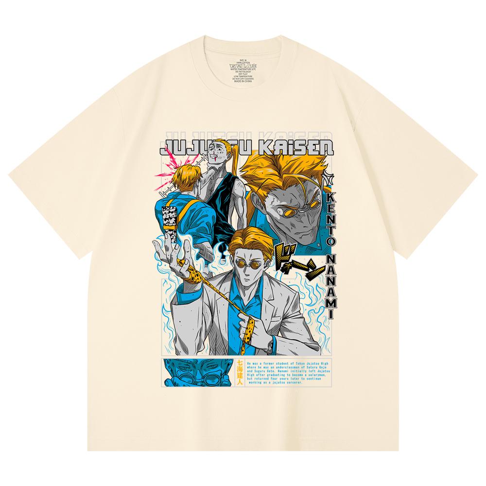 230 Gsm 100% Cotton Jujutsu Kaisen V15 Nanami Print Unisex Heavy Cotton T Shirt XS абрикосовый
230 Gsm 100% Cotton Jujutsu Kaisen V15 Nanami Print Unisex Heavy Cotton T Shirt XS абрикосовый