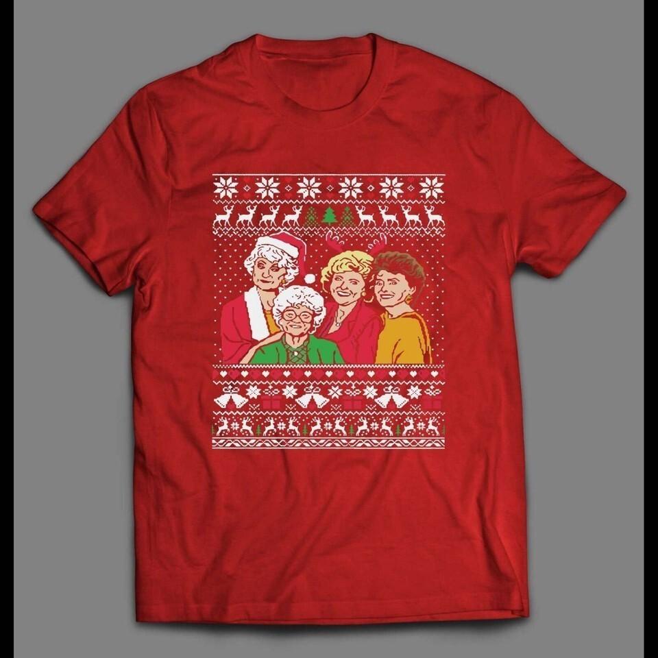 Golden Girls Merry Christmas Short Sleeve Red All Size Men Women Tee S Unisex T-Shirt M
Golden Girls Merry Christmas Short Sleeve Red All Size Men Women Tee S Unisex T-Shirt M