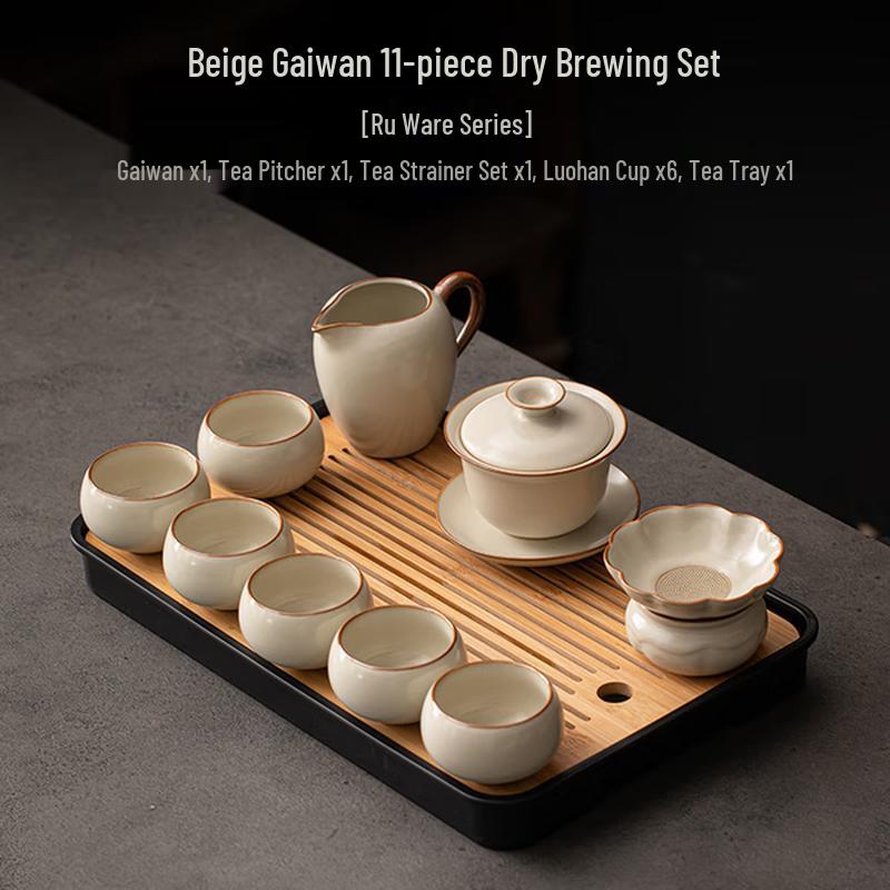 Haofeng Ruyao Ceramic Xishi Teapot Gongfu Tea Set
Haofeng Ruyao Ceramic Xishi Teapot Gongfu Tea Set