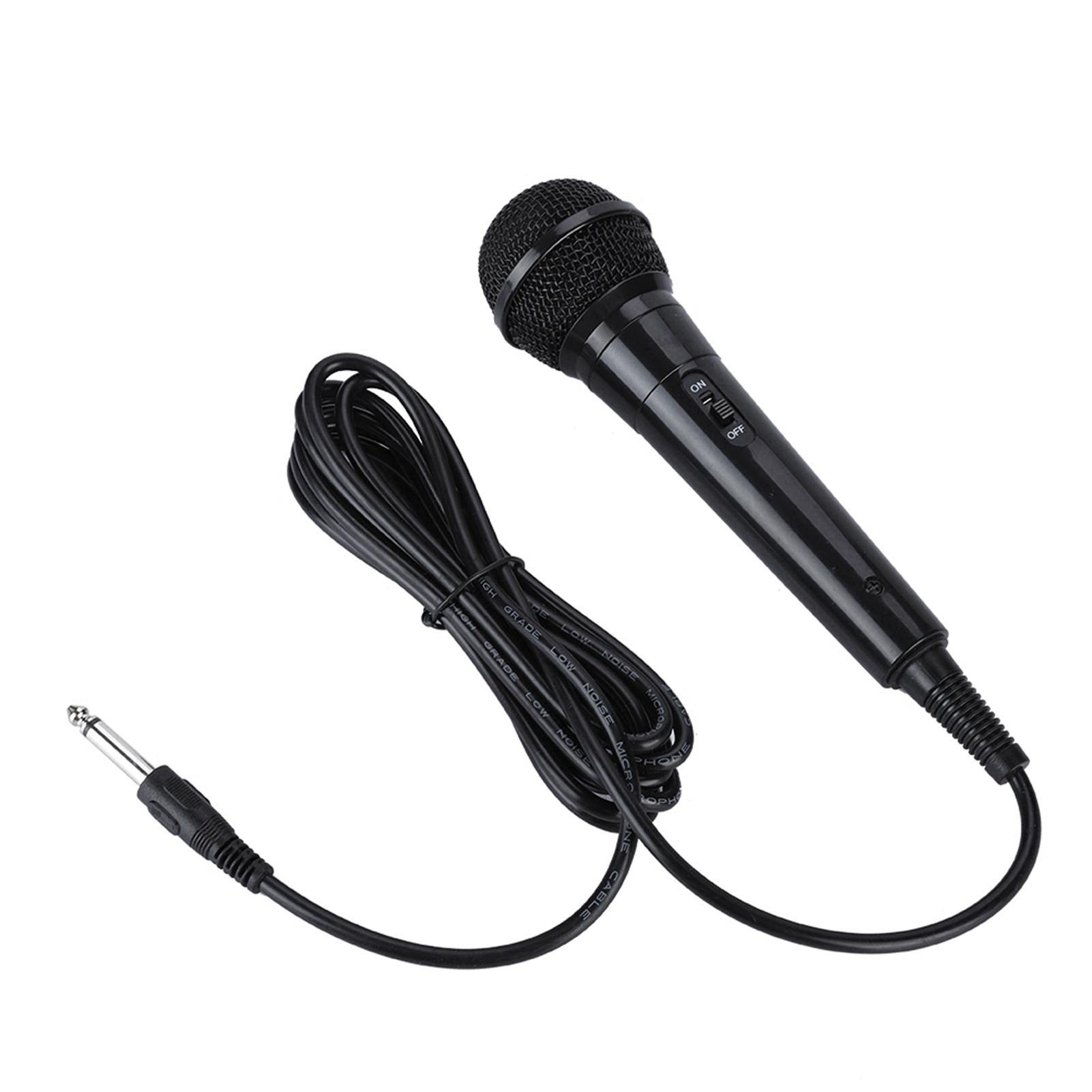 Portable Handheld Moving-coil Wired Dynamic Microphone Clear Voice For Karaoke
Portable Handheld Moving-coil Wired Dynamic Microphone Clear Voice For Karaoke