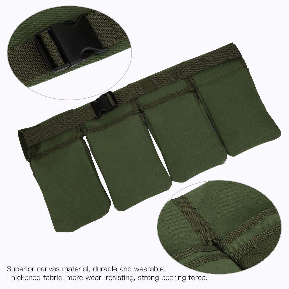 125cm/49.2in Garden Tool Bag Waist Belt 4-Pockets Storage Organizer Gardening Supplies
125cm/49.2in Garden Tool Bag Waist Belt 4-Pockets Storage Organizer Gardening Supplies