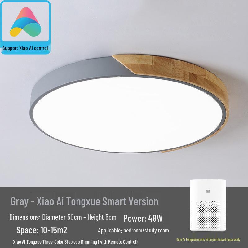 Nordic Smart Ceiling Light - Xiao Ai Tongxue Compatible with Mijia App for Whole Home Lighting
Nordic Smart Ceiling Light - Xiao Ai Tongxue Compatible with Mijia App for Whole Home Lighting