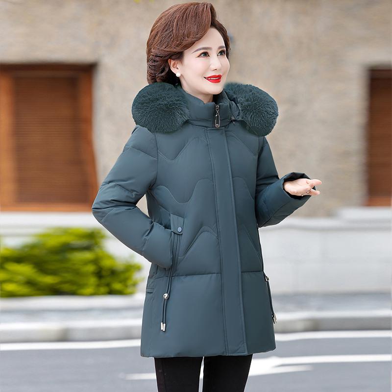 Подлинная женская короткая пуховая куртка для женщин среднего и пожилого возраста - 90% белый гусиный пух, толстая зимняя верхняя одежда 3XL suitable for 125-135 jin
Подлинная женская короткая пуховая куртка для женщин среднего и пожилого возраста - 90% белый гусиный пух, толстая зимняя верхняя одежда 3XL suitable for 125-135 jin