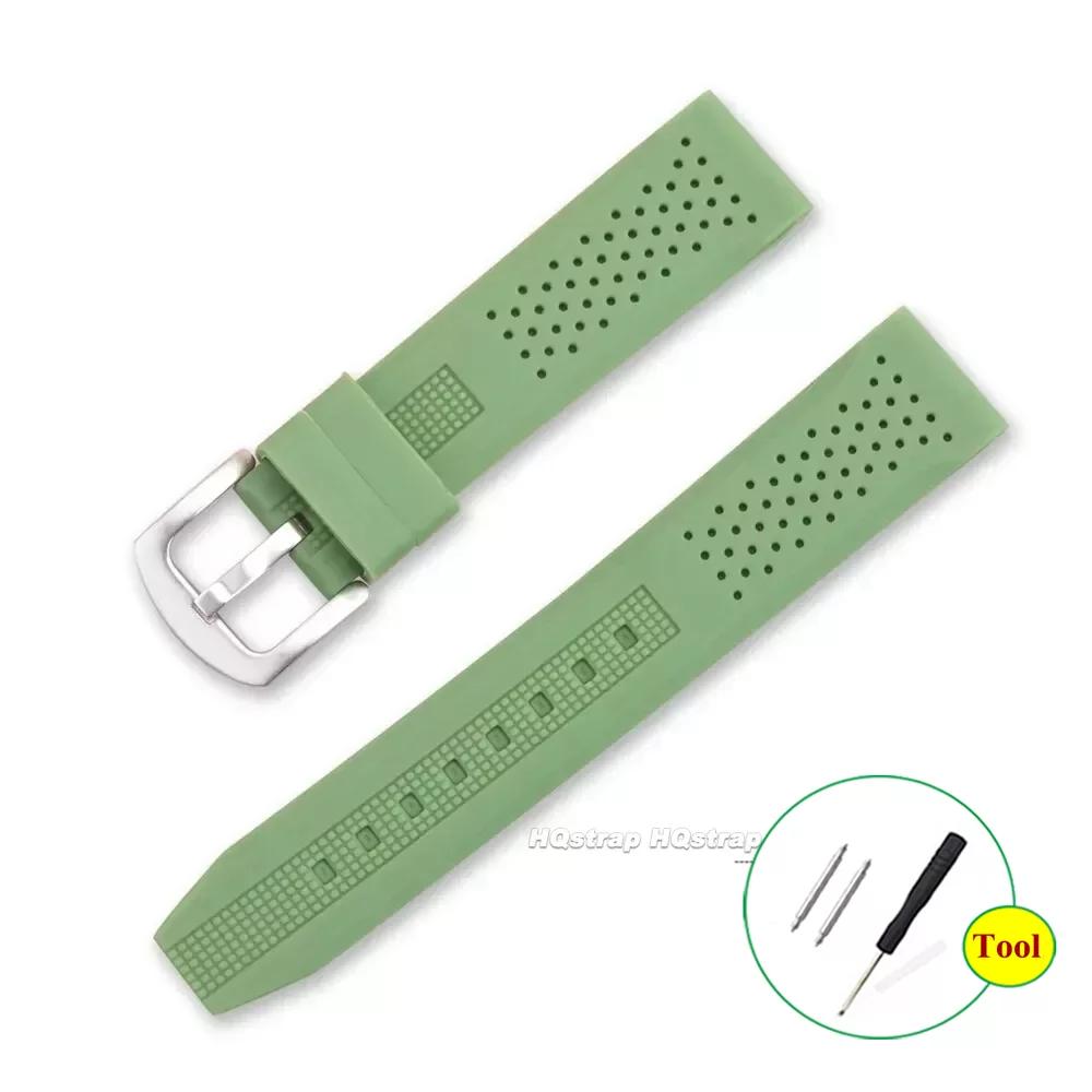 Breathable Silicone Rubber Watchband 16mm 18mm 20mm 22mm 24mm Women Men Wristband Strap Waterproof Sports Replacement Watch Belt 16mm&steel buckle зелёный
Breathable Silicone Rubber Watchband 16mm 18mm 20mm 22mm 24mm Women Men Wristband Strap Waterproof Sports Replacement Watch Belt 16mm&steel buckle зелёный