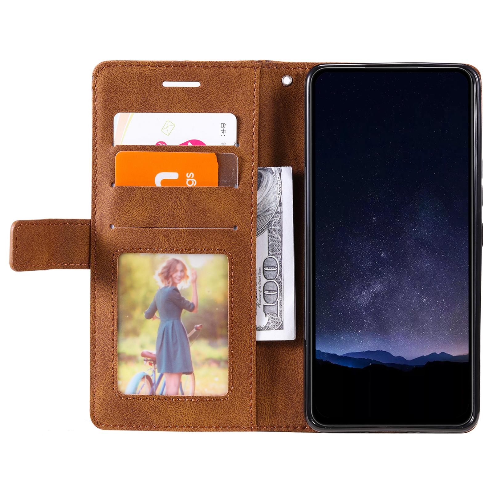 For iPhone 16 Plus Case Imprinted Lines PU Leather Splicing Wallet Phone Cover Brown
For iPhone 16 Plus Case Imprinted Lines PU Leather Splicing Wallet Phone Cover Brown