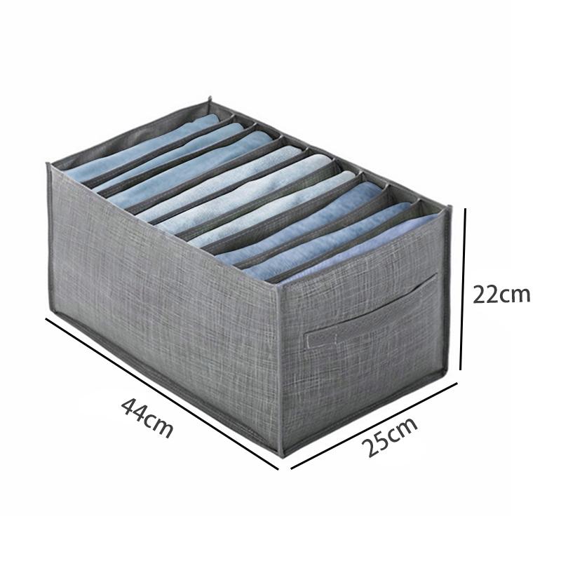 7/9 отделений Органайзер для одежды Джинсы Футболки Брюки Органайзер Рубашки Джинсы Брюки Органайзер Ящики для хранения вещей 2PCS
7/9 отделений Органайзер для одежды Джинсы Футболки Брюки Органайзер Рубашки Джинсы Брюки Органайзер Ящики для хранения вещей 2PCS