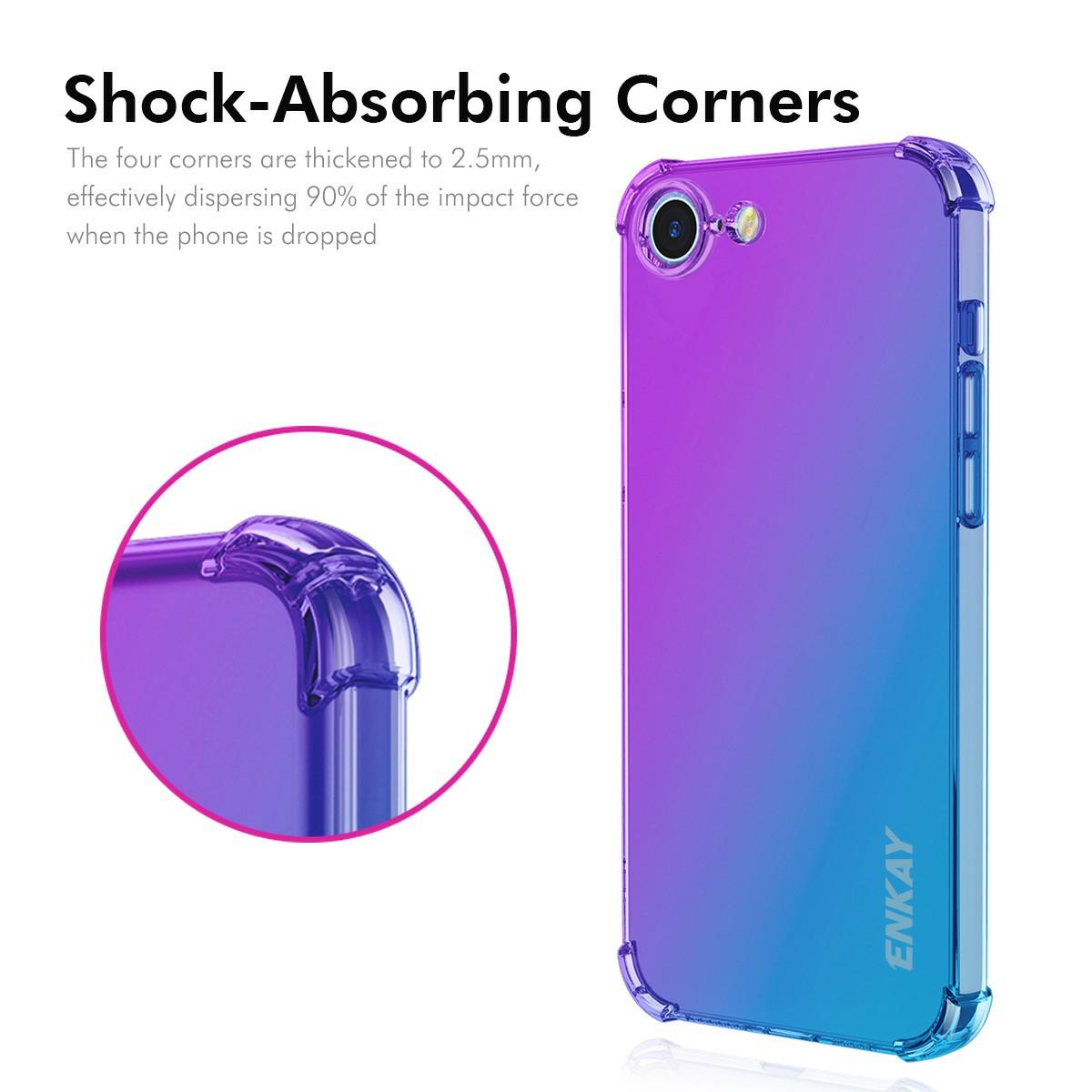 ENKAY For iPhone 16e Case Gradient Series Thickened Four Corner Anti-Drop TPU Phone Cover Black/Gold
ENKAY For iPhone 16e Case Gradient Series Thickened Four Corner Anti-Drop TPU Phone Cover Black/Gold
