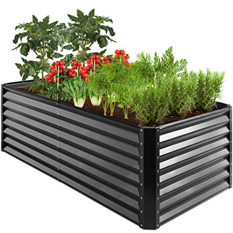 6x3x2ft Outdoor Metal Raised Garden Bed Deep Root Box Planter for Vegetables Flowers Herbs 269 Gallon Ccity 100 Non Toxic Mater United States
6x3x2ft Outdoor Metal Raised Garden Bed Deep Root Box Planter for Vegetables Flowers Herbs 269 Gallon Ccity 100 Non Toxic Mater United States