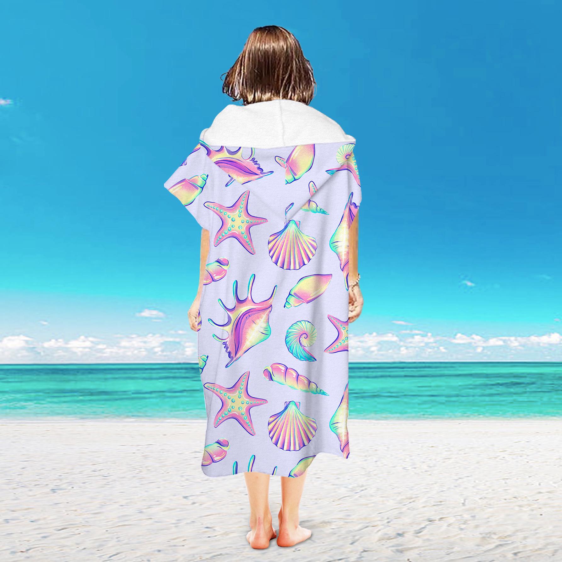 Взрослый и детский быстросохнущий худи-пончо из микрофибры для пляжа и ванной Microfiber Towel Fabric Adult 110*75CM
Взрослый и детский быстросохнущий худи-пончо из микрофибры для пляжа и ванной Microfiber Towel Fabric Adult 110*75CM