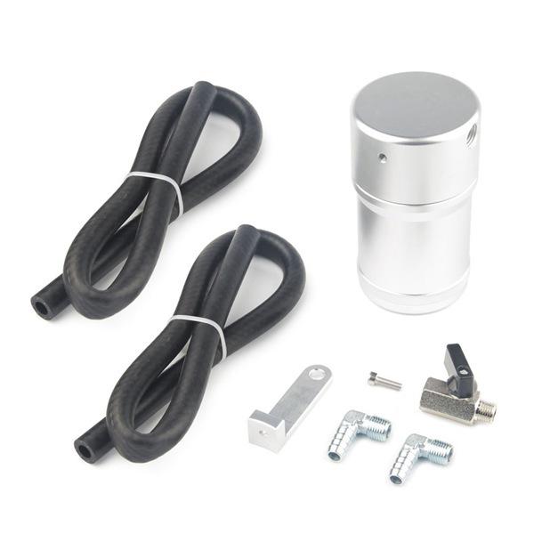 Ford Mustang & F-150 Oil Breather Canister (2011-2017) - Aluminum Alloy Waste Oil Separator None
Ford Mustang & F-150 Oil Breather Canister (2011-2017) - Aluminum Alloy Waste Oil Separator None