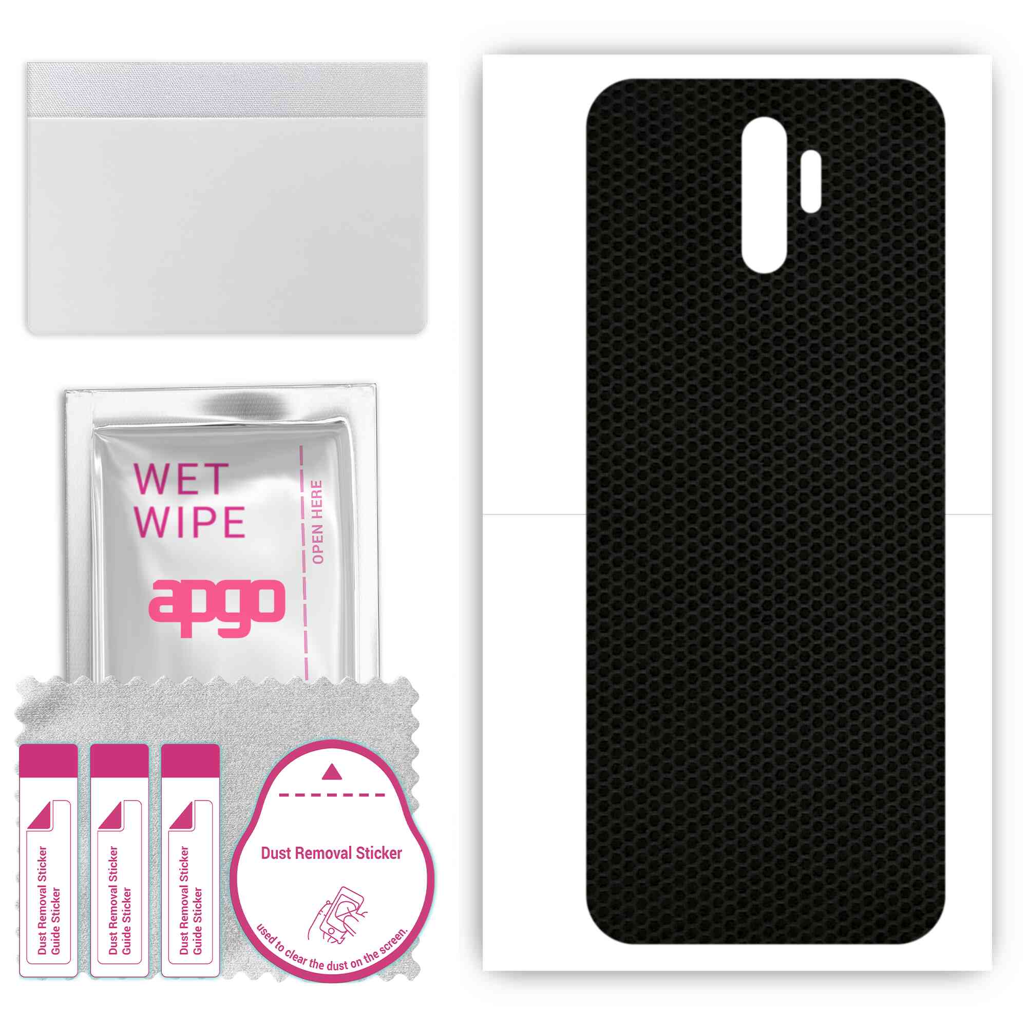 apgo Protective Skin Sticker for the back compatible with Oppo A11, Wrap Film, Foil, Vinyl - Pattern Matrix
apgo Protective Skin Sticker for the back compatible with Oppo A11, Wrap Film, Foil, Vinyl - Pattern Matrix