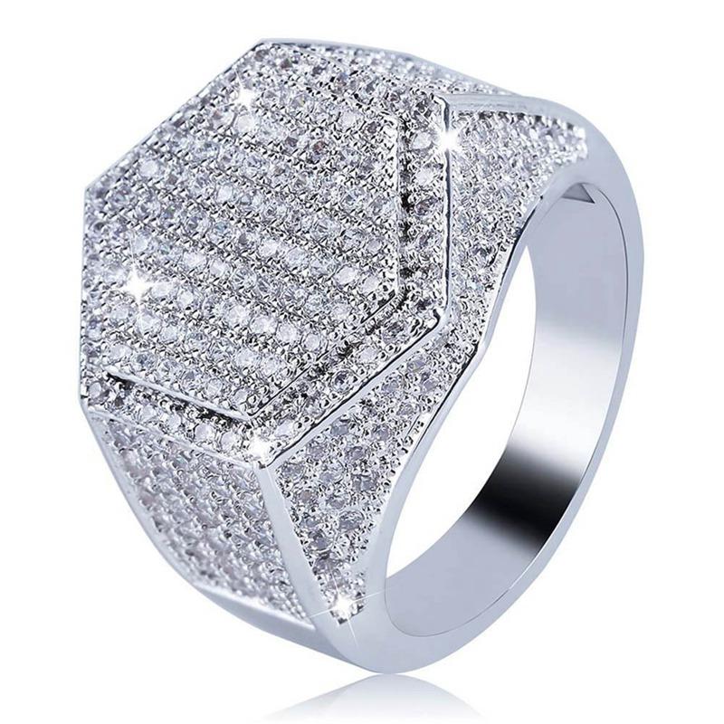 Milangirl Мужское кольцо в стиле хип-хоп Iced Out Высокое качество Micro Pave CZ Кольцо на палец Квадратные кольца для мужчин Ювелирные изделия
Milangirl Мужское кольцо в стиле хип-хоп Iced Out Высокое качество Micro Pave CZ Кольцо на палец Квадратные кольца для мужчин Ювелирные изделия