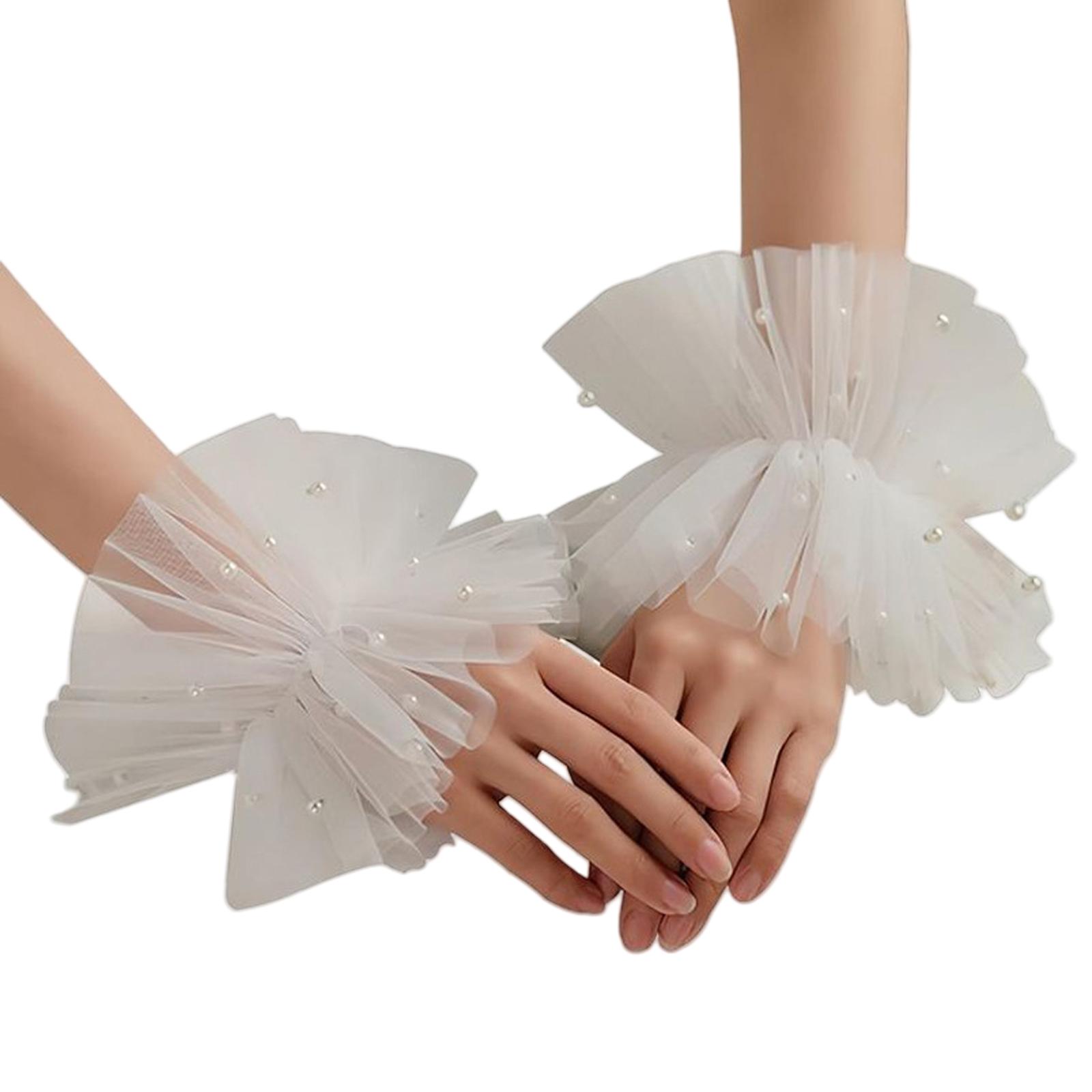 Tulle Wrist Cuffs For Shirt Sweater Simple False Sleeve Ornament Pearls Lace Brim Sleeves False Wrist Cuffs 1 белый
Tulle Wrist Cuffs For Shirt Sweater Simple False Sleeve Ornament Pearls Lace Brim Sleeves False Wrist Cuffs 1 белый