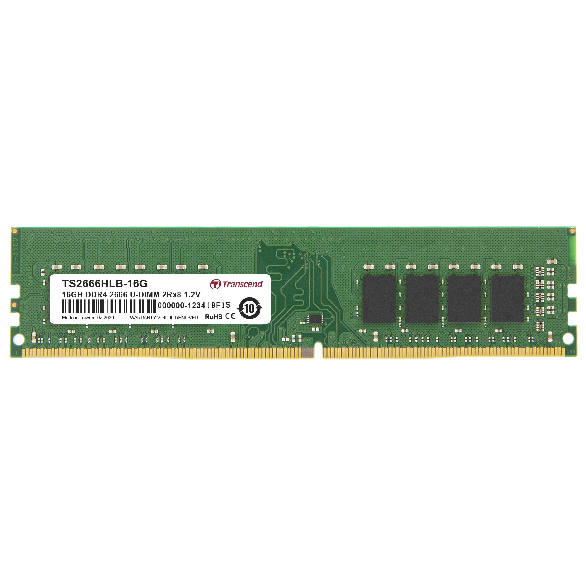 Пам ять Transcend Desktop PC 16GB 288pin 2Rx8 CL19 PC4-21300 (DDR4-2666) 1,2 В U-DIMM (Довічна гарантія) TS2666HLB-16G
Пам ять Transcend Desktop PC 16GB 288pin 2Rx8 CL19 PC4-21300 (DDR4-2666) 1,2 В U-DIMM (Довічна гарантія) TS2666HLB-16G