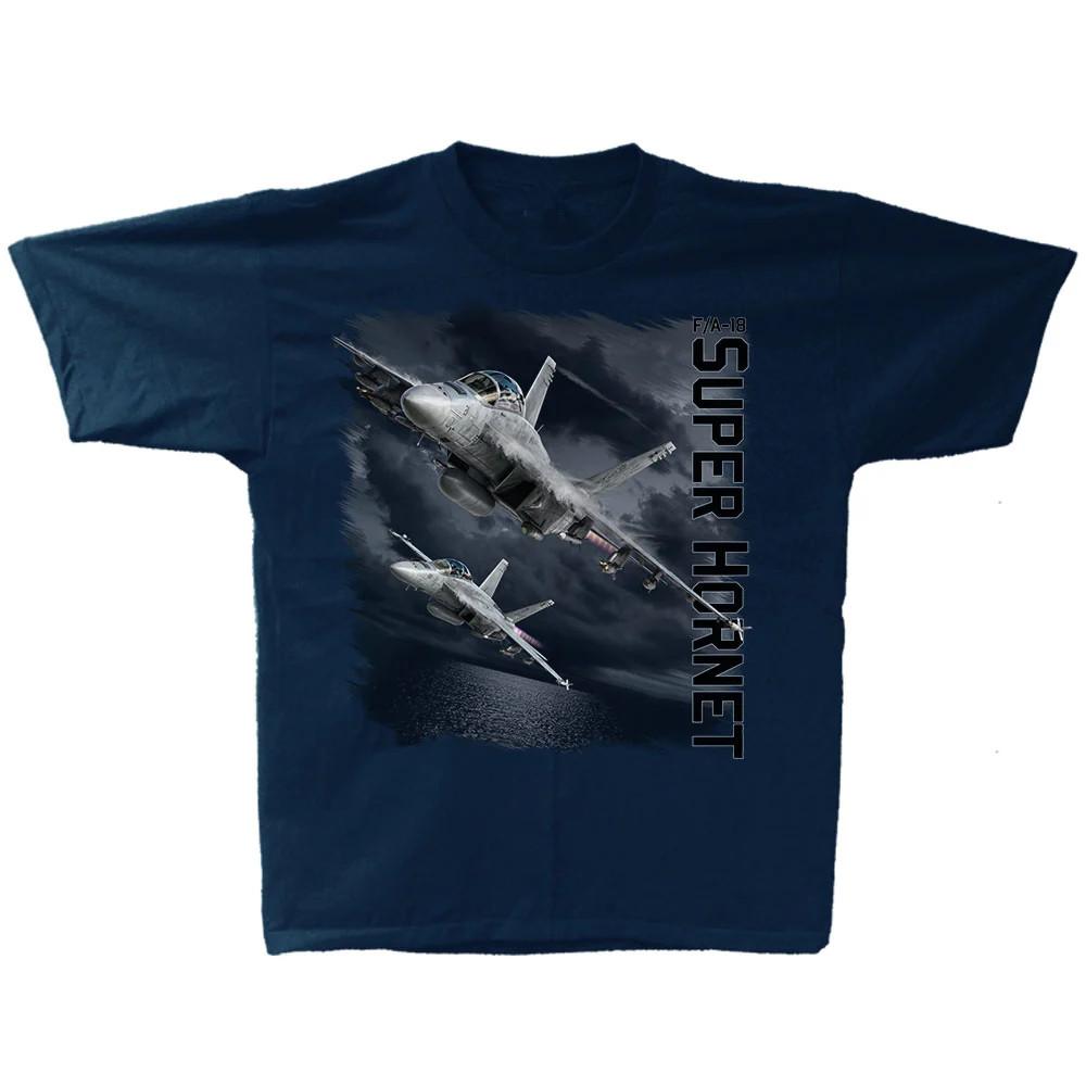 US Naval F/A-18 Super Hornet Fighter T-Shirt 100% Cotton O-Neck Short Sleeve Summer Casual Mens T-shirt Size S-3XL 4XL
US Naval F/A-18 Super Hornet Fighter T-Shirt 100% Cotton O-Neck Short Sleeve Summer Casual Mens T-shirt Size S-3XL 4XL