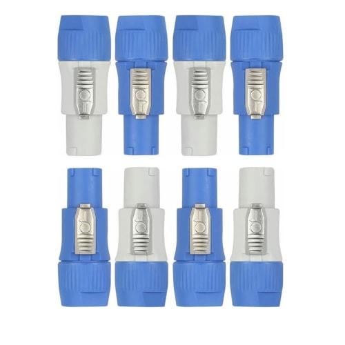 Powercon Connector 3 XLR AC Audio Stage Circular Connector Plug, 8-Piece Set, 3-Pin, Compatible with Neutrik Powercon NAC3FCA/NAC3FCB/NAC3MA-1/NAC3MPB
Powercon Connector 3 XLR AC Audio Stage Circular Connector Plug, 8-Piece Set, 3-Pin, Compatible with Neutrik Powercon NAC3FCA/NAC3FCB/NAC3MA-1/NAC3MPB