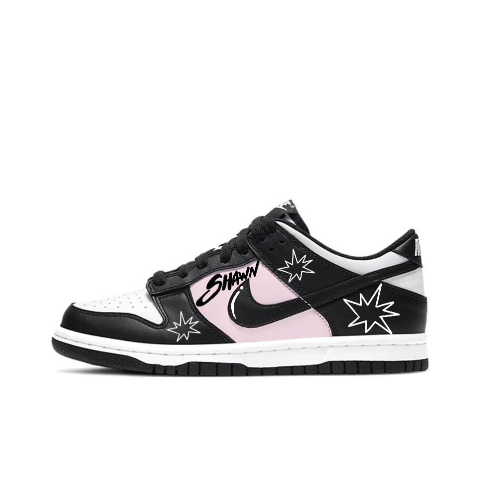 Nike Dunk SB Love s Sparkle Leather Comfortable Abrasion Resistant Low top Skateboard Shoes Unisex Black Pink DD1391-100(Team641-) 35.5
Nike Dunk SB Love s Sparkle Leather Comfortable Abrasion Resistant Low top Skateboard Shoes Unisex Black Pink DD1391-100(Team641-) 35.5