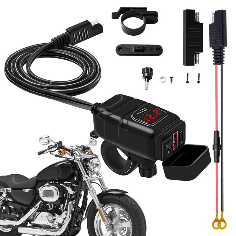 Phone Charger For Motorcycle Motor USB Fast Charger Motorcycle USB Charger With USB Type C For Phone Tablet GPS Boats красный
Phone Charger For Motorcycle Motor USB Fast Charger Motorcycle USB Charger With USB Type C For Phone Tablet GPS Boats красный