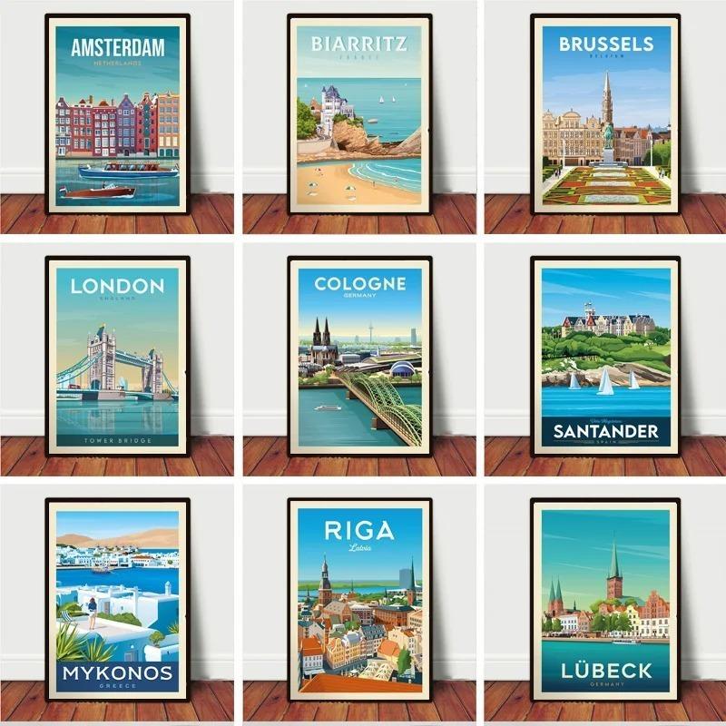 New Brussels Roman Classic Bayonne Dublin Tourist City Canvas Painting Mural Art Minimalist Room Home Decoration 21cm×30cm NoFrame
New Brussels Roman Classic Bayonne Dublin Tourist City Canvas Painting Mural Art Minimalist Room Home Decoration 21cm×30cm NoFrame