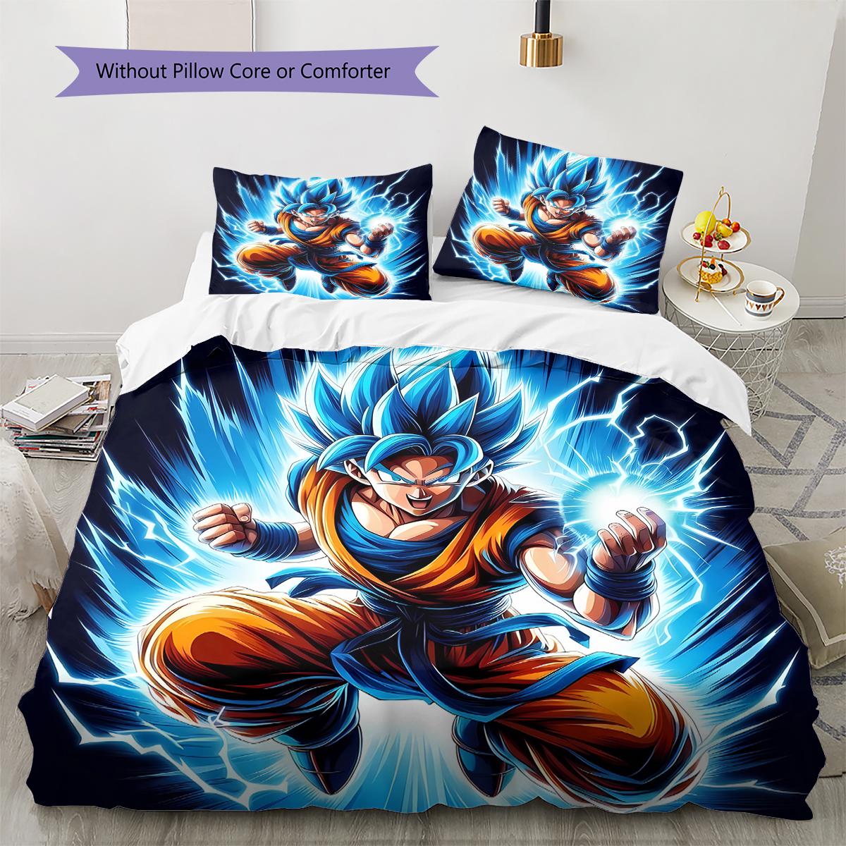 Dragon Ball Super Pattern Bedding,Quilt Set Quilt Cover Pillowcase Home Birthday Gift (1 * duvet cover + 2 * pillowcase, without core) 200x220cm
Dragon Ball Super Pattern Bedding,Quilt Set Quilt Cover Pillowcase Home Birthday Gift (1 * duvet cover + 2 * pillowcase, without core) 200x220cm