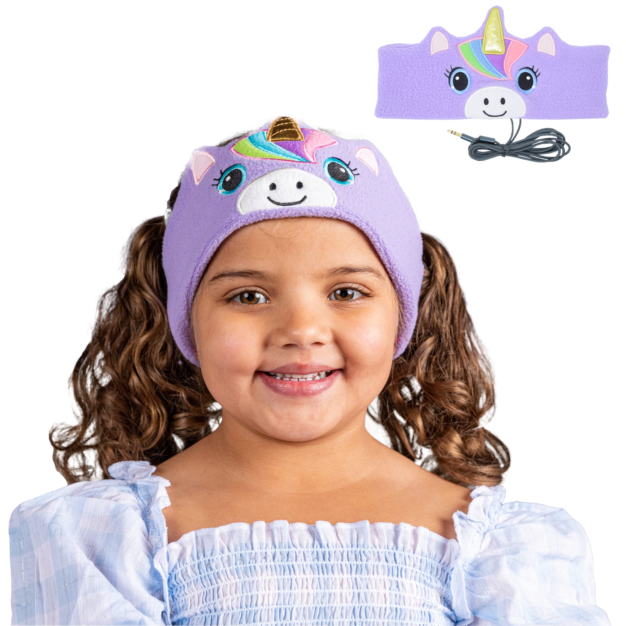 CozyPhones Headband Headphones Headphones Headphones for Kids with Volume Limiting Thin Speaker Super Soft Stretch Headband Mystic Unicorn Over-Ear - & - фіолетовий
CozyPhones Headband Headphones Headphones Headphones for Kids with Volume Limiting Thin Speaker Super Soft Stretch Headband Mystic Unicorn Over-Ear - & - фіолетовий