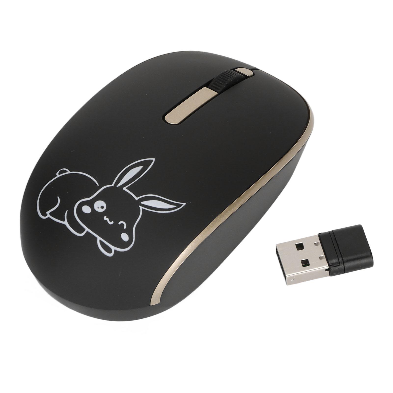 Беспроводная мышь Type-C 1200 DPI, бесшумная кнопка, двойной USB-приемник, USB-C мышь с милым узором кролика
Беспроводная мышь Type-C 1200 DPI, бесшумная кнопка, двойной USB-приемник, USB-C мышь с милым узором кролика